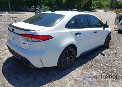 2021 Toyota Corolla Se Nightshade Edition z USA, uszkodzony, nr VIN 5YFS4MCE1MP079346